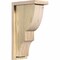 Ekena Millwork Ridgewood Rough Sawn Corbel w/Backplate, Douglas Fir, 6"W x 10"D x 18"H COR06X10X18RID01RDF - alternate 1